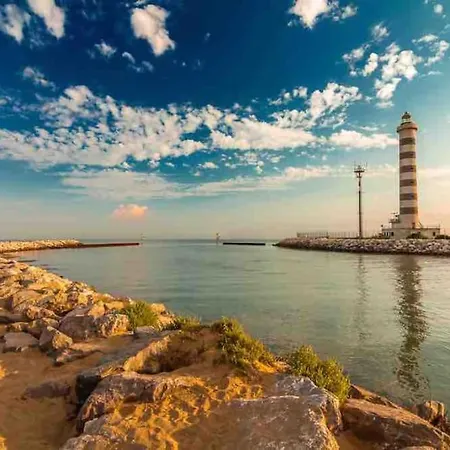아파트 Palm 80 Mt Dal Mare E Comodo Per Venezia *