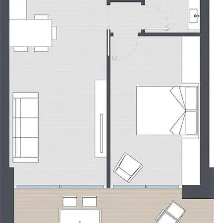 Daire Palm 80 Mt Dal Mare E Comodo Per Venezia Lido di Jesolo